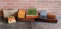 Vintage Wood & Metal Boxes/Containers