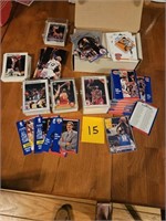 Fleer 91 basketball cards.