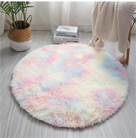 ( New / Sealed ) Round Rainbow Area Rugs for