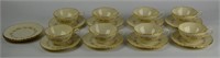 Lenox Gaylord 8 Cups/10 Saucers
