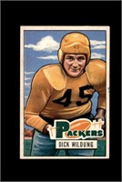 1951 Bowman #126 Dick Wildung EX to EX-MT+