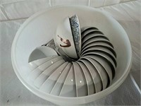Rice bowls and spoons