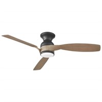 Hampton Bay 52 Matte Black Ceiling Fan