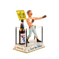 Pabst Boxer Ring Advertisement Display