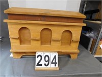 Wooden Chest 18"T X 27.25"W