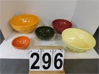 Set of 5 Nesting Bowls