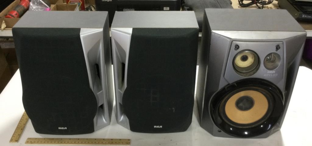 3 RVA speakers