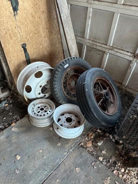 Assorted Tires and Rims