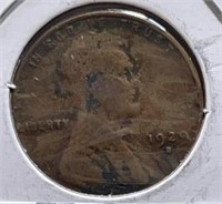1929-D Lincoln Wheat Cent XF