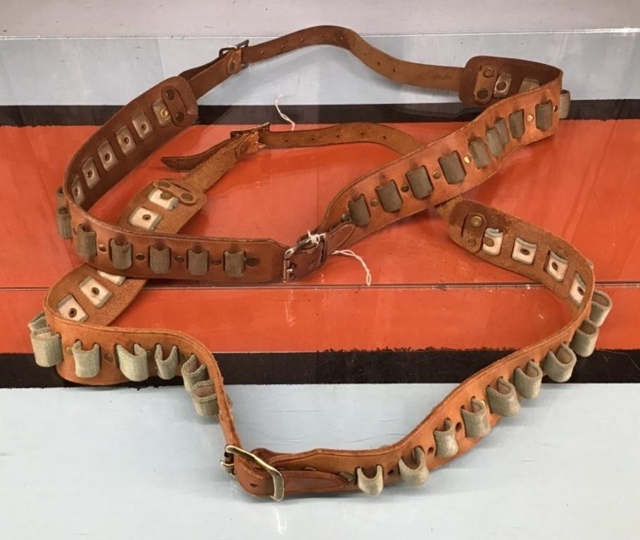 Vtg. bandolier belts