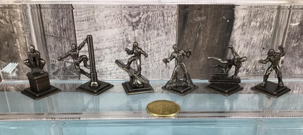 Metal Spider Monopoly tokens