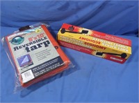 New 8x10 Tarp 2-pack & Carpet Kicker