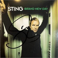 Sting Autographed CD Liner Notes