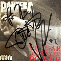 Pantera Autographed CD Liner Notes (DIME AND VINNI