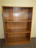 3 shelf book shelves 29.75 X 11.75 X 43.5