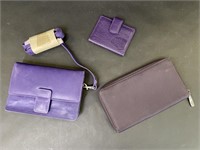 Carlos Falchi Purple Wallet, DKNY Nylon Wallet