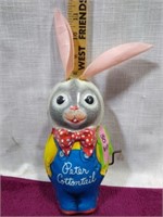 Vintage Mattel Metal Peter Cottontail Toy (AS-IS)