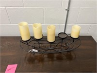 Metal Candle Holder