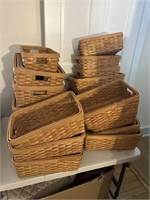 Organizing Baskets. Largest 10 x 13 x 5 Smallest
