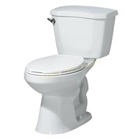 Foremost Elongated White Toilet