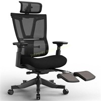 Snoviay Ergonomic Chair w/Footrest Mesh $420