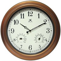 $104 Craftsman 18 in. W x 18 in. L Round clock