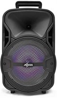Axess 8 Portable Bluetooth Speaker with Woofer &