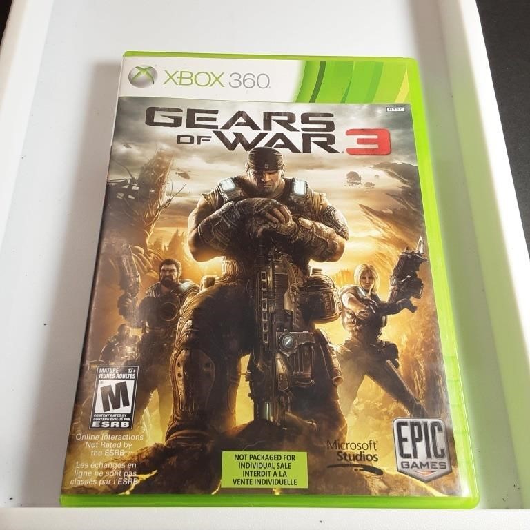 xbox 360 gears of war 3