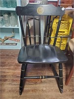 Connecticut College for Women Black Chair