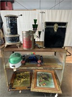 Frames, Horse Toy, Trunk, Kraft Can, Sm Stove