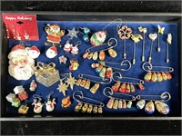 Russian Matryoshka Jewelry Stick Pins Xmas