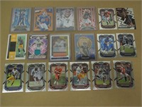 LOT OF 18 PANINI NFL CARDS ACHANE RC PATCH, RCS