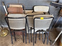 Vtg Folding Chairs & Tables