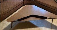 Vintage 1960s MCM Boomerang Table & Side Table