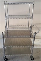 J - UTILITY CART & STORAGE SHELVING (G10 1)