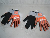 2 pairs brand new Magid T-REX heavy duty Gloves XL