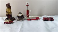 Fire station decor/ toys