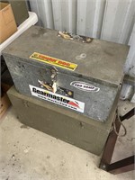 2 x Large Tool Boxes inc Army