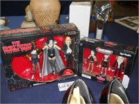 SIX ROCKY HORROR PICTURE SHOW FIGURES - IN BOX