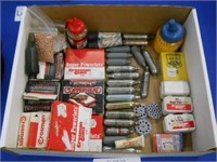 LARGE LOT OF AIRGUN ACCESSORIES - PELLETS, BBS,