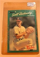 1990 Donruss Scott Radinsky The Rookies #40 Baseba