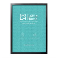 LaVie Home 22.375x34 Picture Frame Black Puzzle