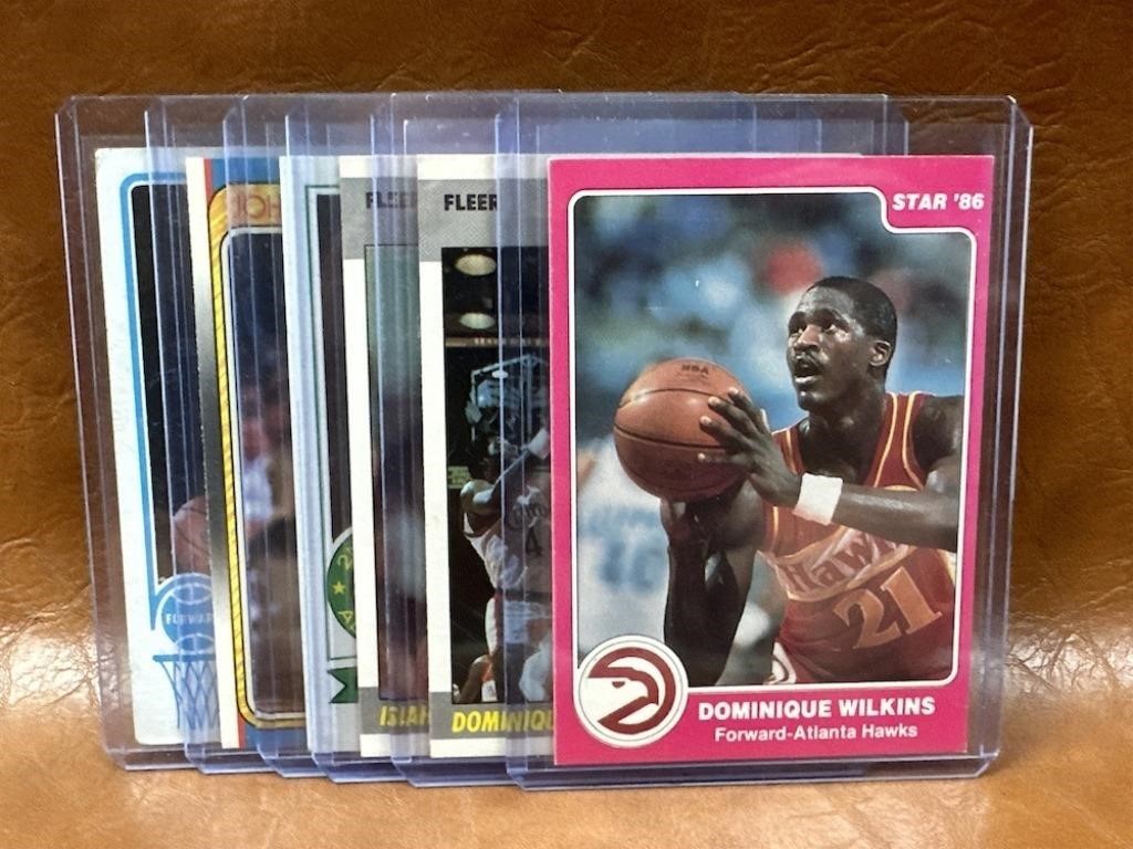 Selection of Star Basketball Cards