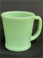 Vintage Fire King Jadeite Coffee Mug.