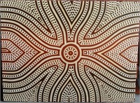 Walpiri, untitled, Aboriginal acrylic on canvas,