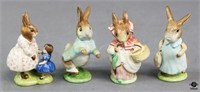 Beatrix Potter Figurines / 4 pc