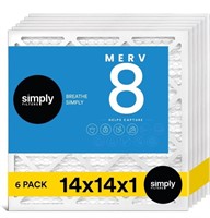 Simply Filters 14x14x1 MERV 8, MPR 600, Air