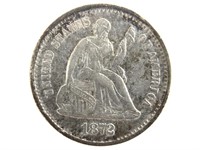 1872-S Seated Half Dime