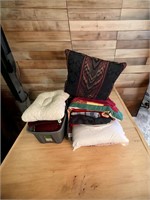 Pillow and Blanket Lot