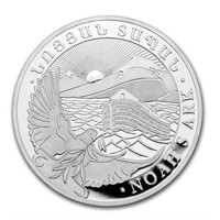 2023 Armenia 1 Kg. Silver 10k Drams Noah's Ark